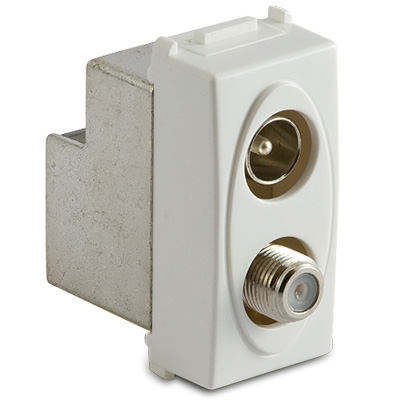 MODO Pr.Coax IEC-F Mas-Fem Pas. dB 10