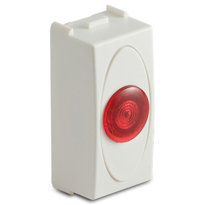 MODO Portalamp.Spia ROSSA S.BIANCO