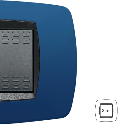 MODO Placca 2 Posti BLU SOFT