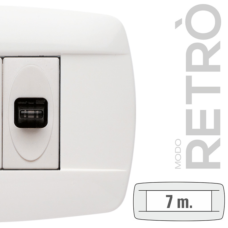 MODO RETRÒ 7 Posti BIANCO