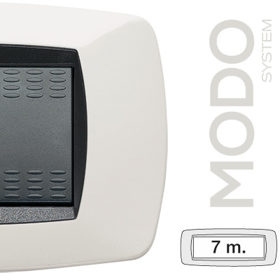 MODO Placca 7 Posti BIANCO