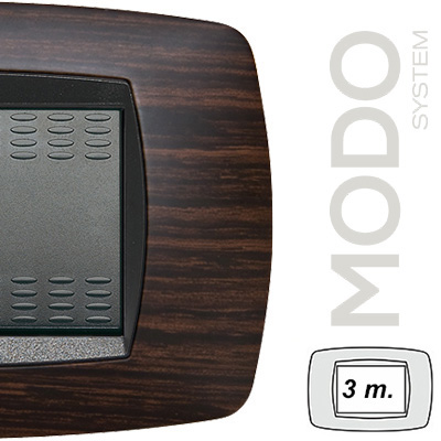 MODO Placca 3 Posti WENGE'