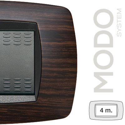 MODO Placca 4 Posti WENGE'