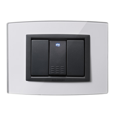MODO GRIS placa 3 m.Vitra Vidrio cristal