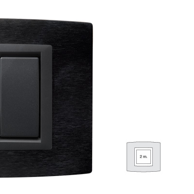 Grey MODO 2m. frame Anthracite aluminium