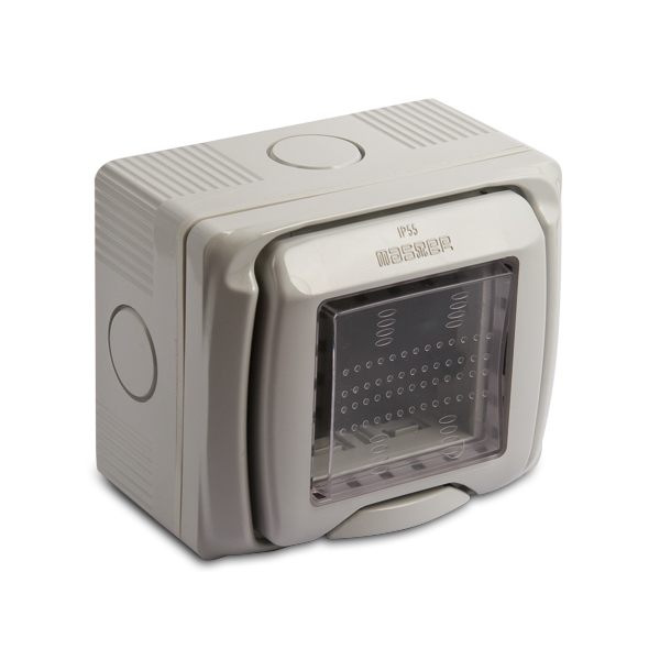 SUB Contenit.parete IP55 2 Moduli