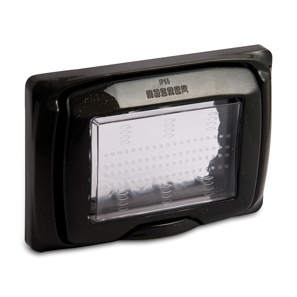 SUB Placca protet.IP55 3P.ANTRACITE