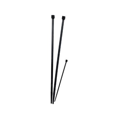 Fascetta nera 100x2.5 mm  in nylon 6.6