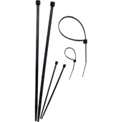 Fascetta nera 450x7.6 mm in nylon 6.6