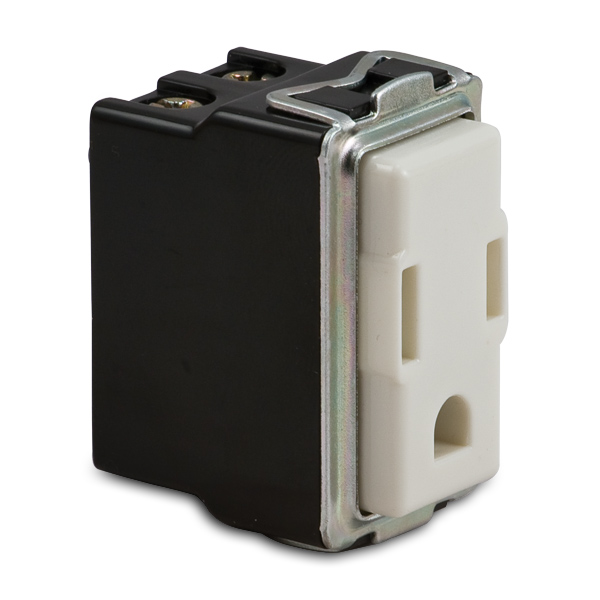 Presa Americana 2P+T 15A 127V