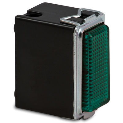 Spia luminosa verde 127V