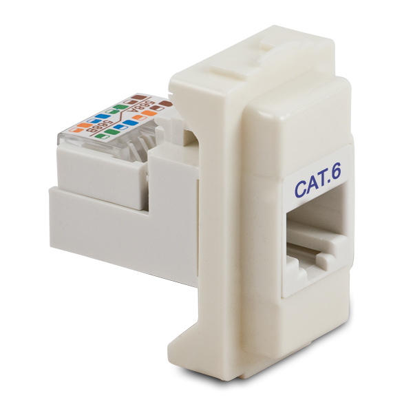 RJ45 SOCKET PLUG 8/8 CAT.6