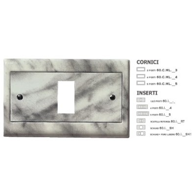 Cornice Marmo Carrara 5 P.
