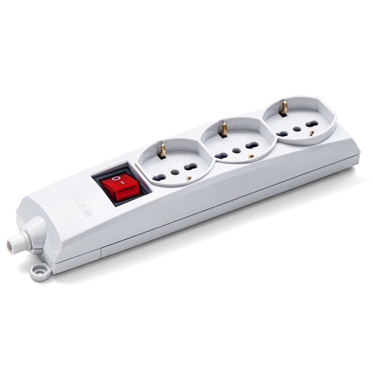 3 outlets Multisockets w.switch
