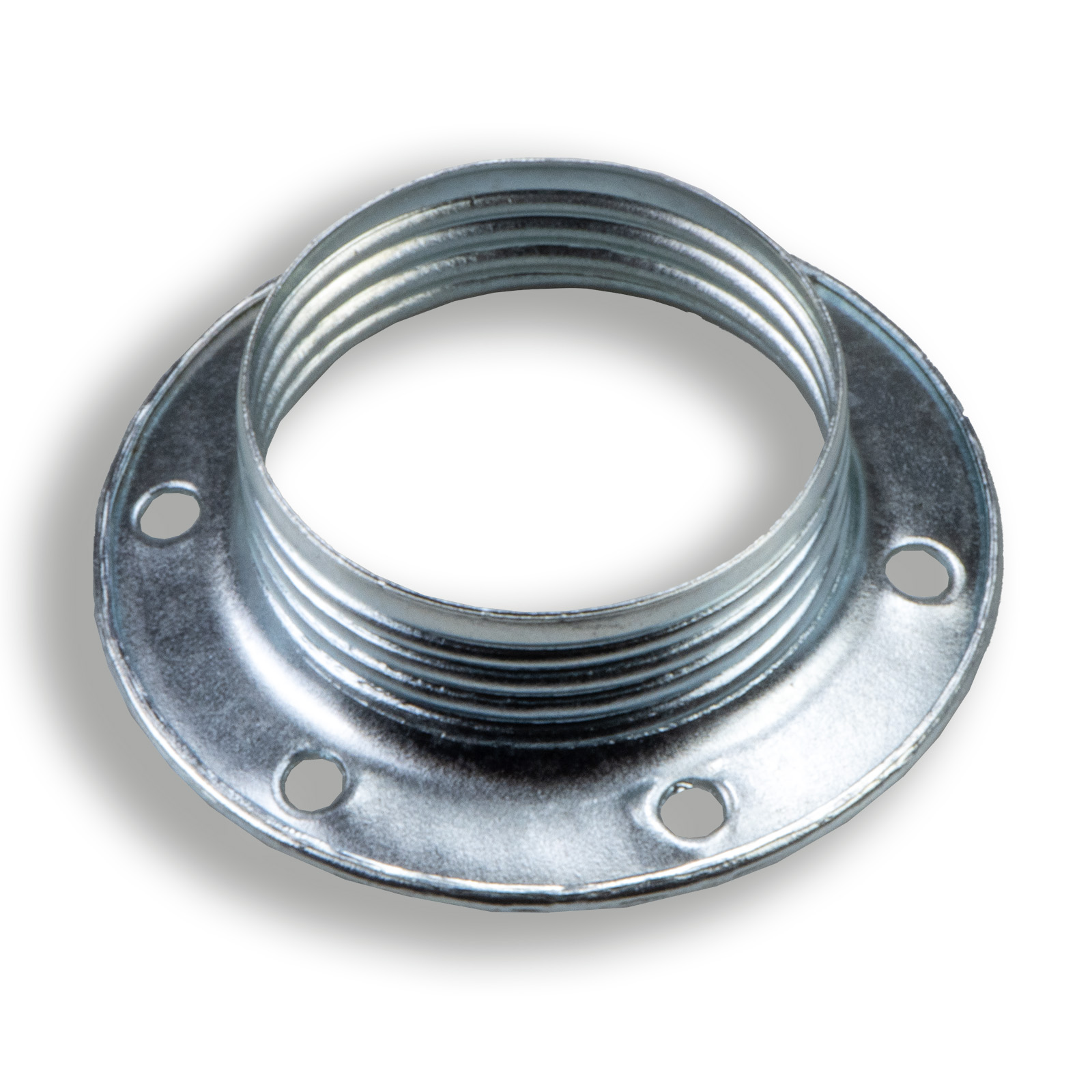 Ghiera E14 Metallo Zincato