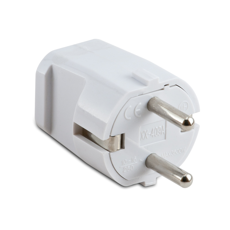 Spina Schuko S30 2P+T 16A Bianca