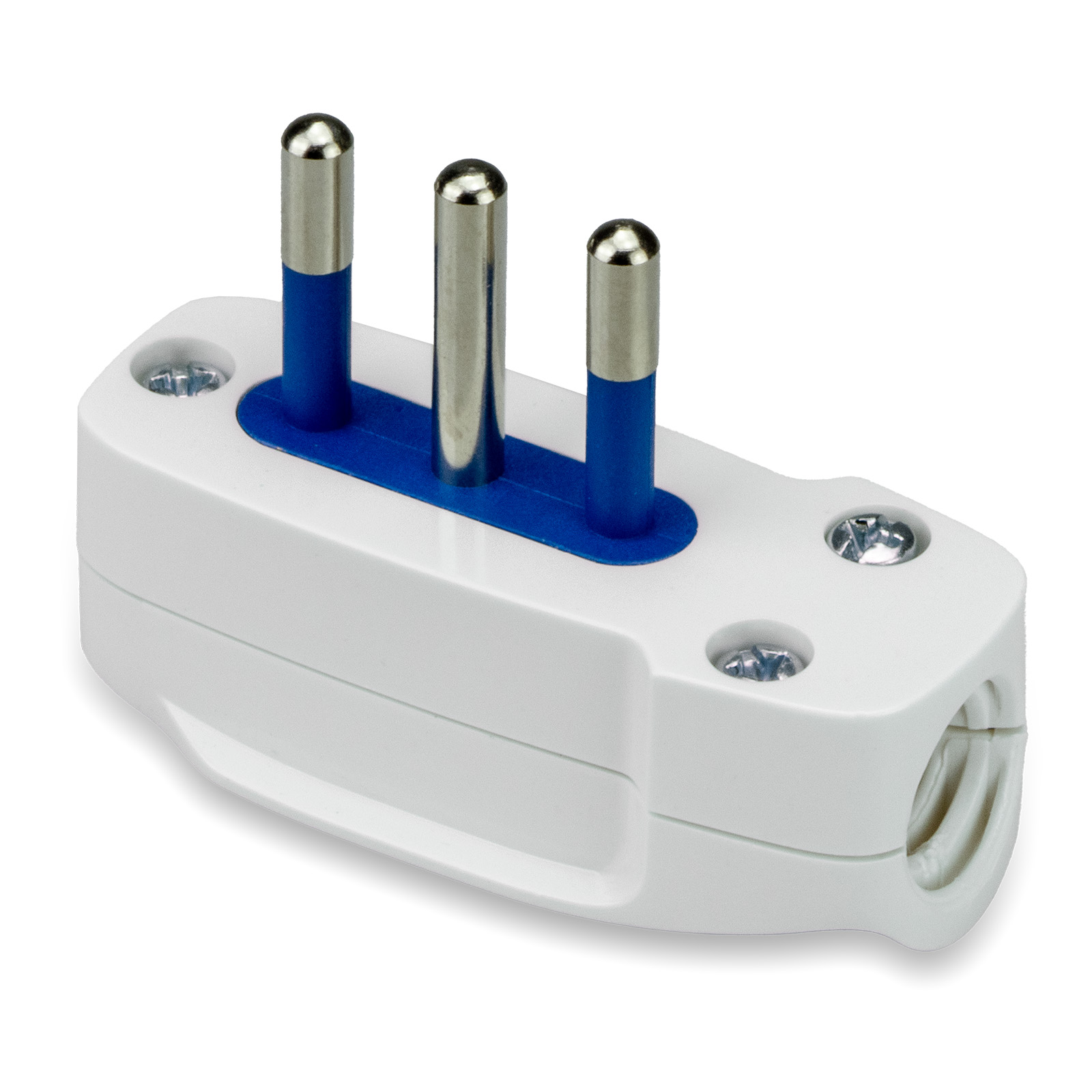 10A WITH EARTH PLUG WHITE