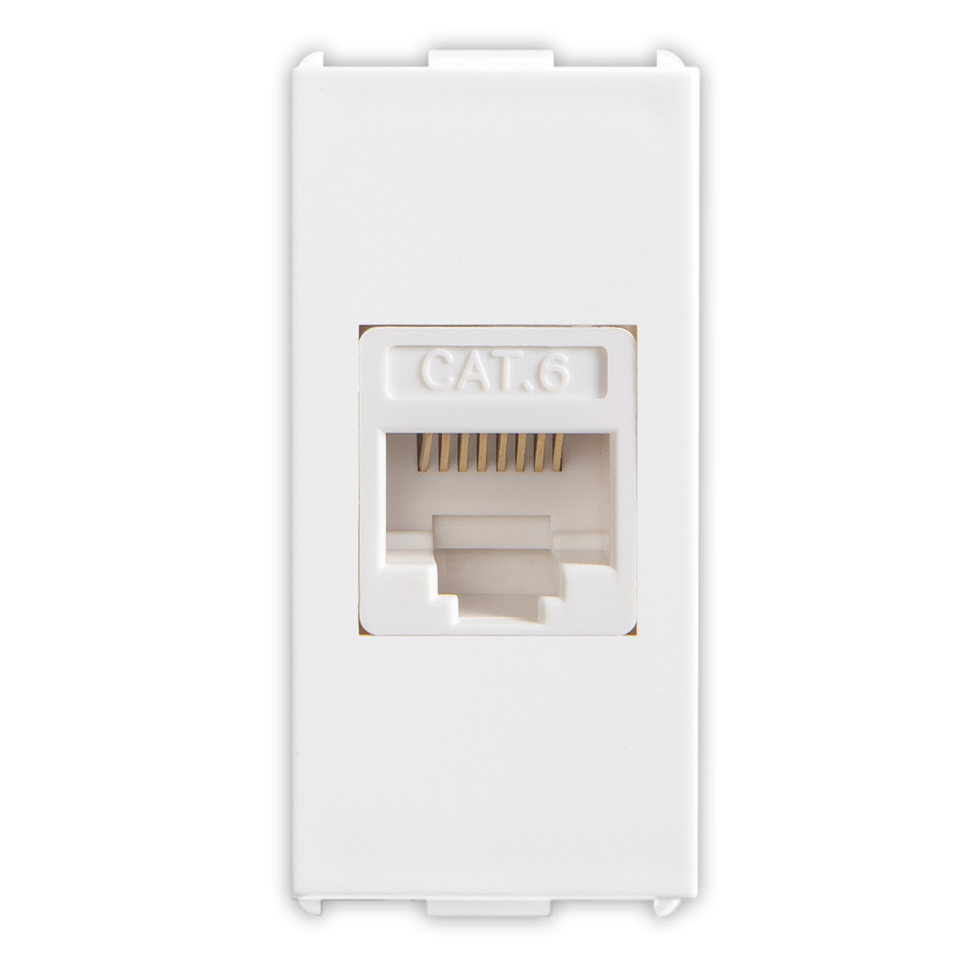 PIXIA Presa RJ45 Cat.6 NonScherm. White