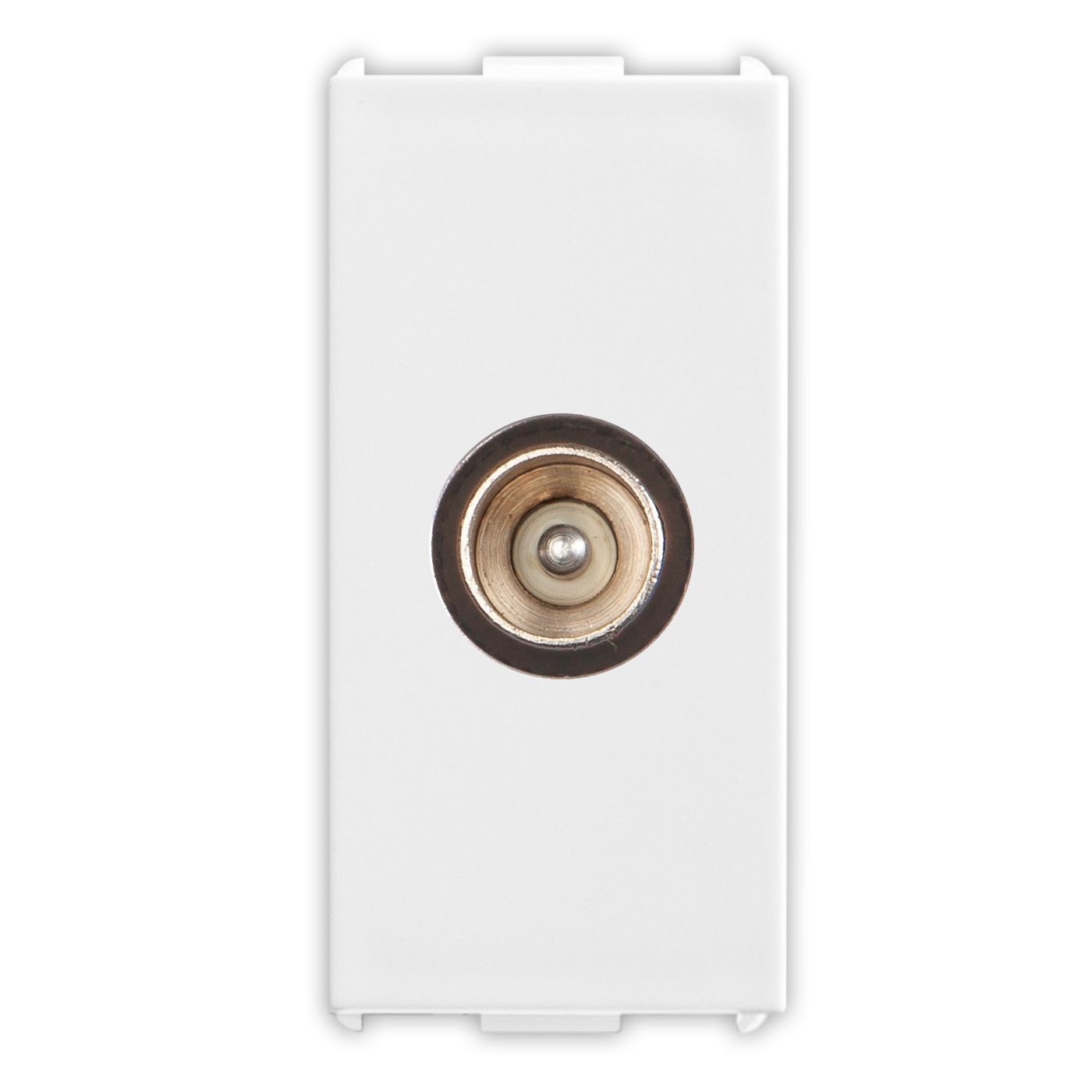 PIXIA Presa coax  IEC Maschio White