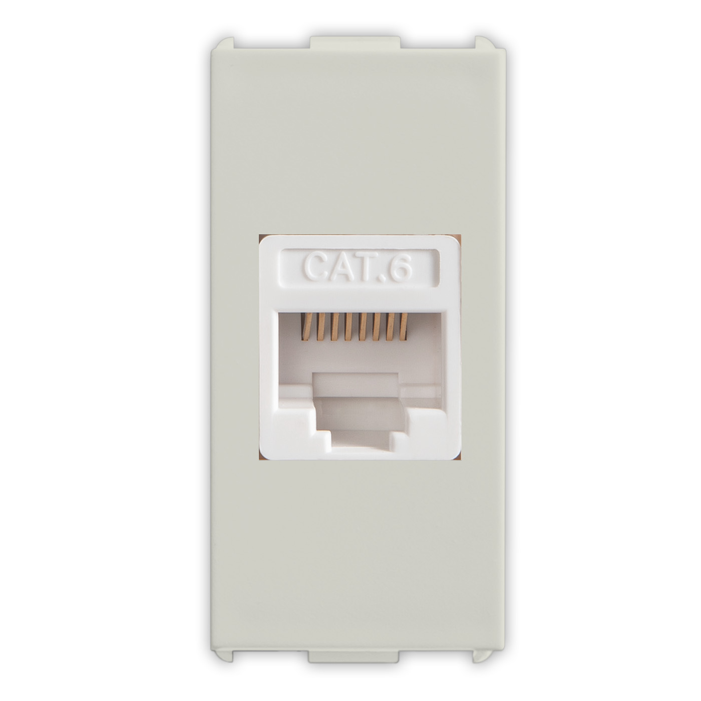 PIXIA Presa RJ45 Cat.6 NonScherm.Sand