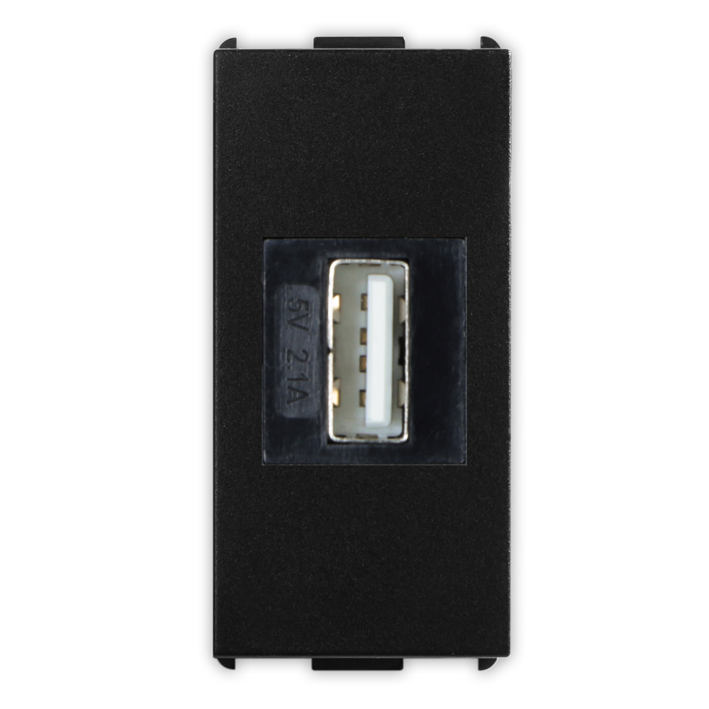 PIXIA Alimentatore USB A 5V 2.1A Black