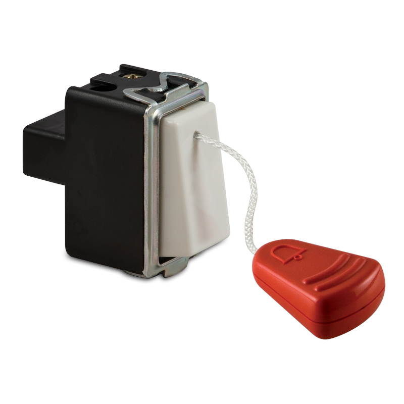 Pulsante con corda 16A 250V 1P NO