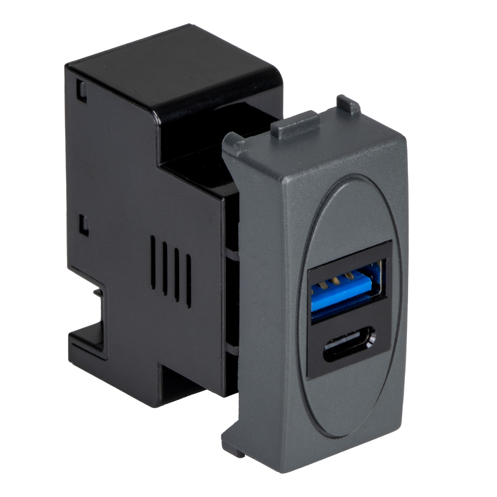 USB A+C power supply 100/240V~