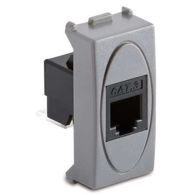 Presa RJ11 1 Plug 6-4 STEEL