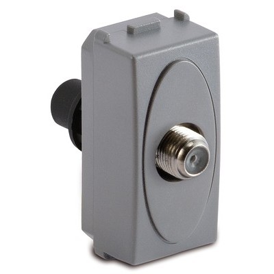 Presa TV/SAT Connettore IEC-F STEEL
