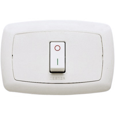 Or.Interruttore Bipol.16AX 250V Bianco