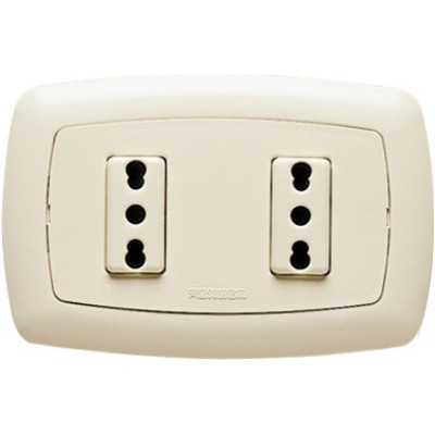 Or.2 Presa Bival.2P+T 16A 250V