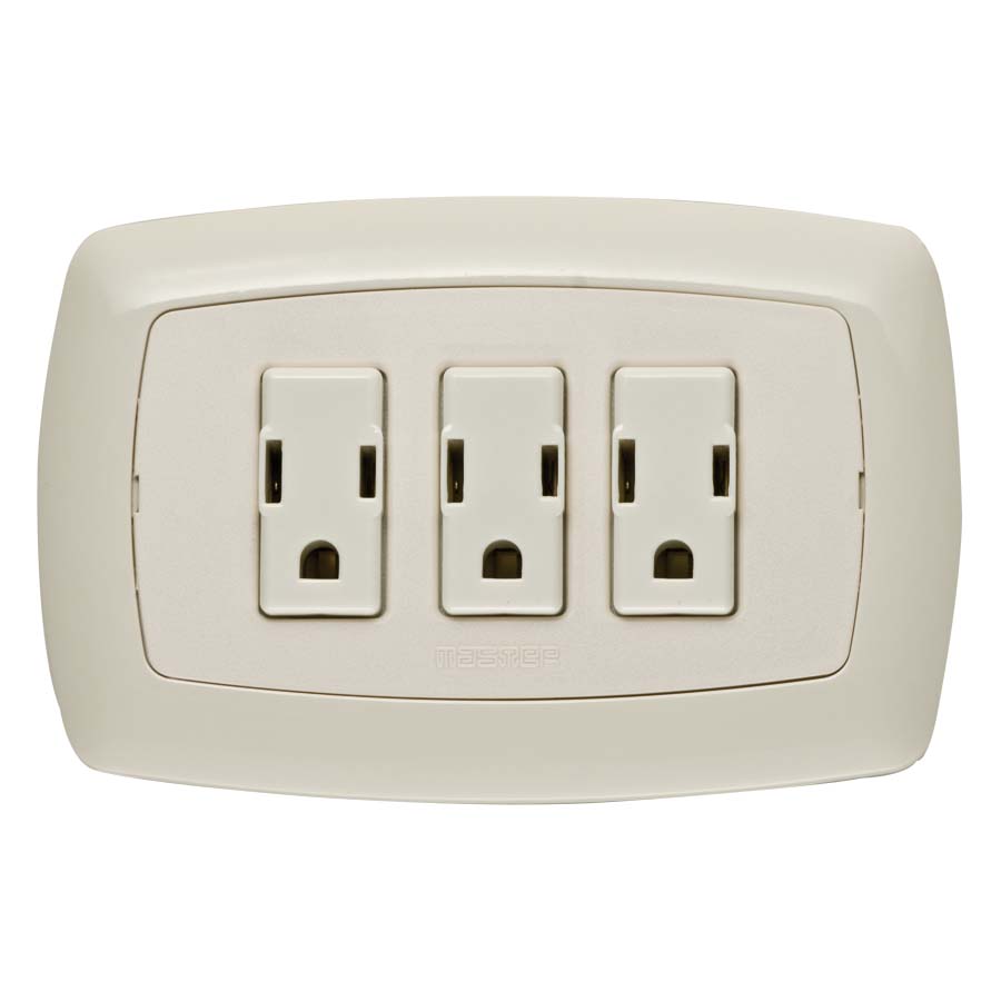 Or.3 Presa Americana 2P+T 15A 250V