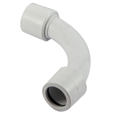 Curva 90° Tubo-Tubo Dia.16mm IP65