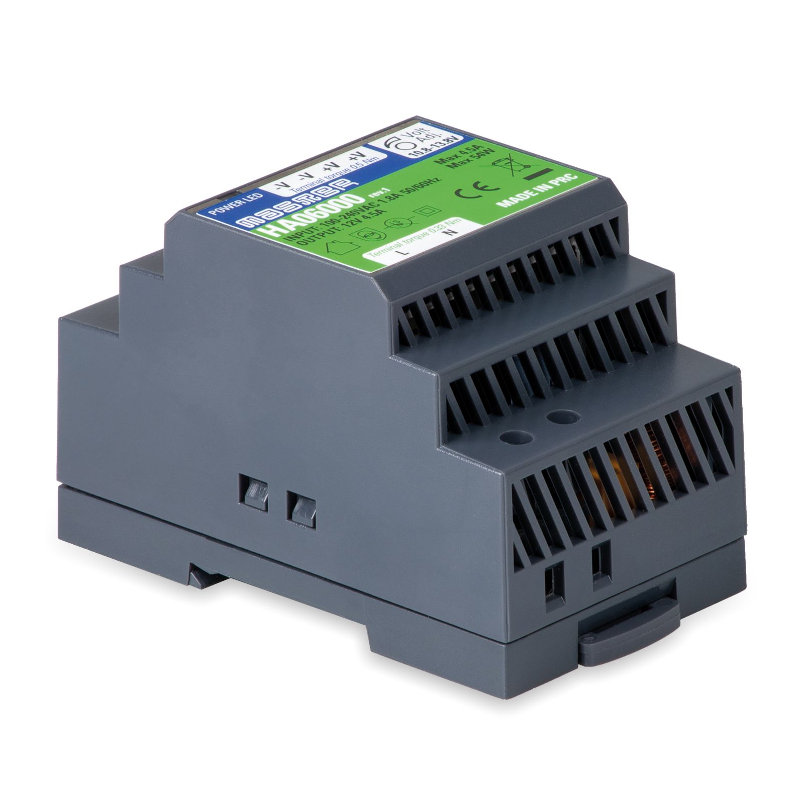 Alimentat.12Vdc 4.5A, 4Mod. DIN in230V