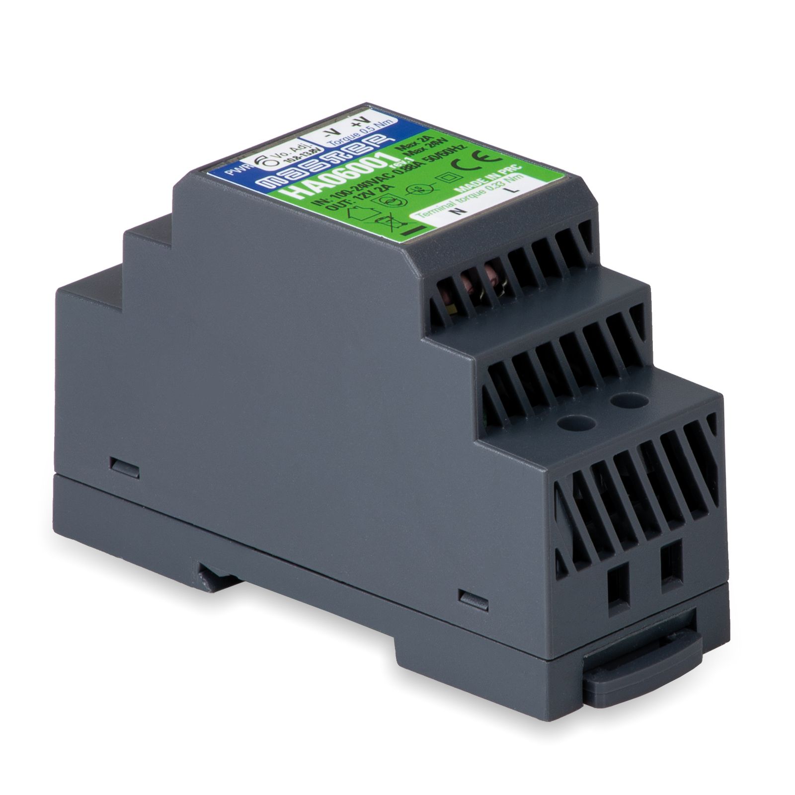 Alimentat.12Vdc 2A, 2Mod. DIN in230V