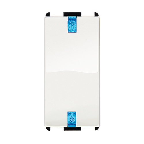 Pulsante Doppio 5/24V 10mA c/LED ANTIB