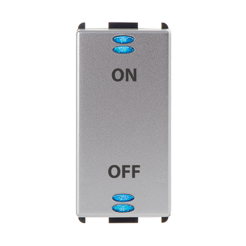 Puls.D. 5/24V 10mALED ON/OFF STEEL
