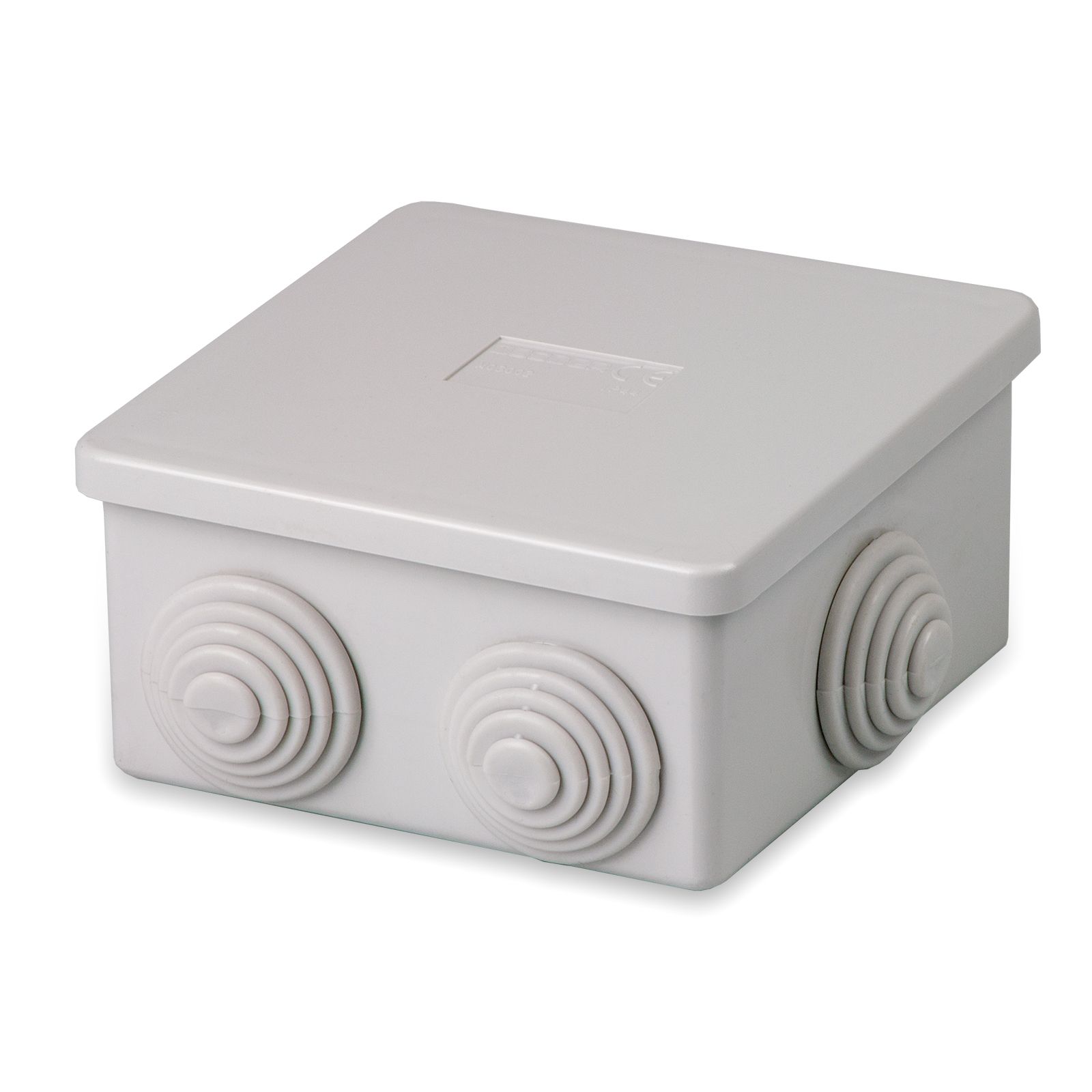 Casset.Derivaz. 80x80x40 con passacavi