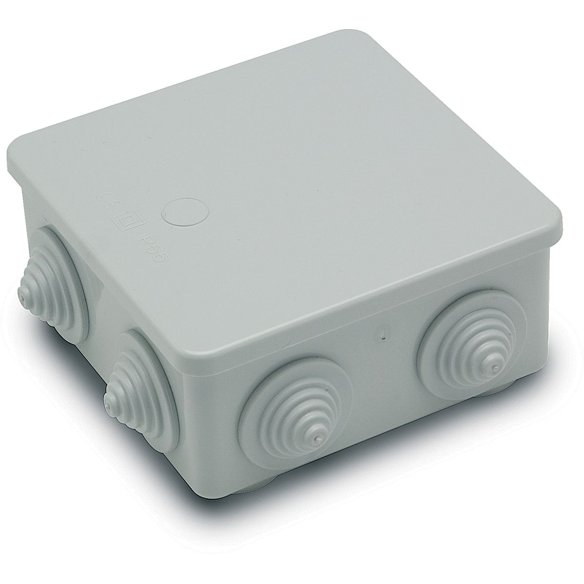 Casset.Derivaz.100x100x45 con passacavi