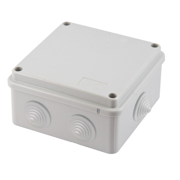 Cas.Der.100x100x50 IP55 c/Viti c/pas