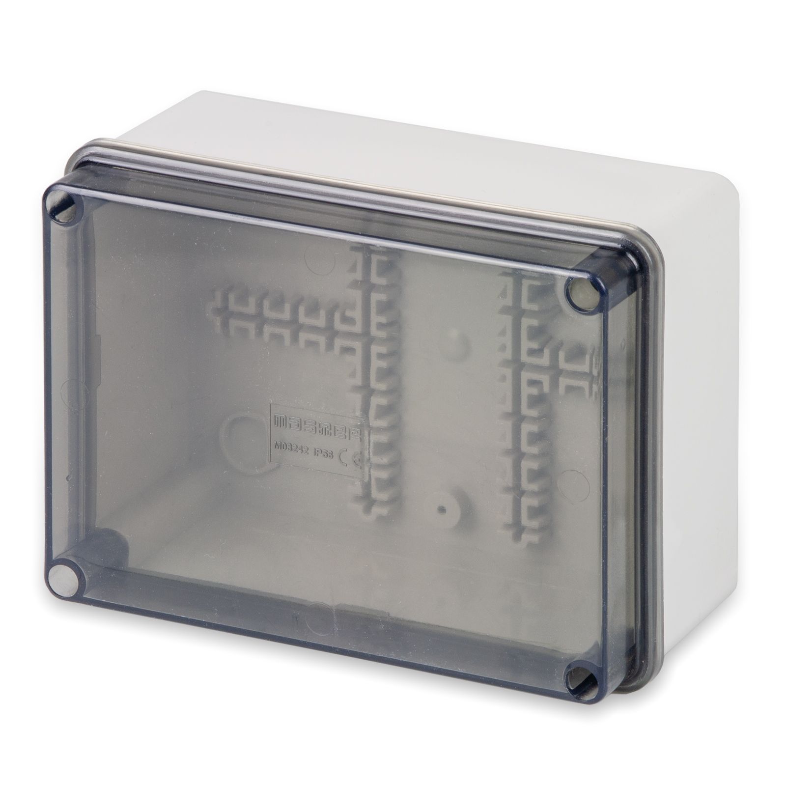 Cas.Der.150x110x70 IP56 Trasp.c/Viti