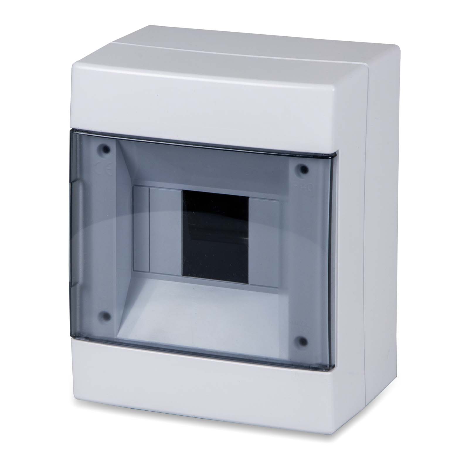 Centralino Parete 4 Mod.P.Traspar. IP40