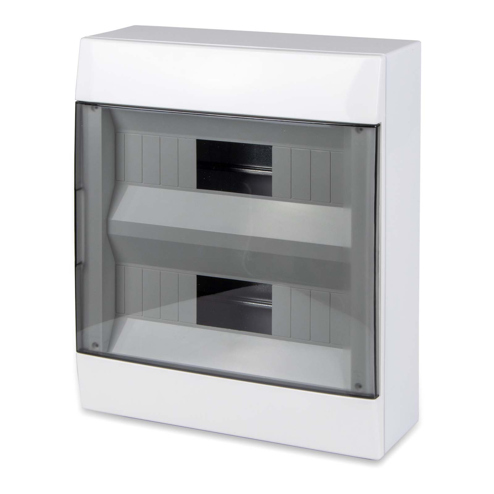 Centralino Parete 24 Mod.P.Traspar. IP40