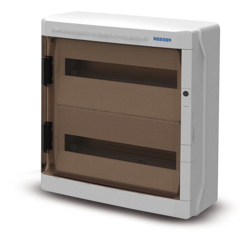 Centralino Parete 36 Mod.P.Traspar. IP65