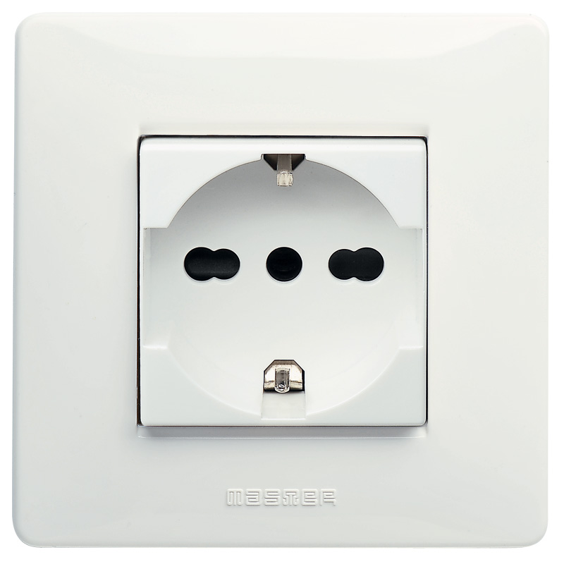 MIXMO Presa P40 Schuko univer. 2P+T 16A