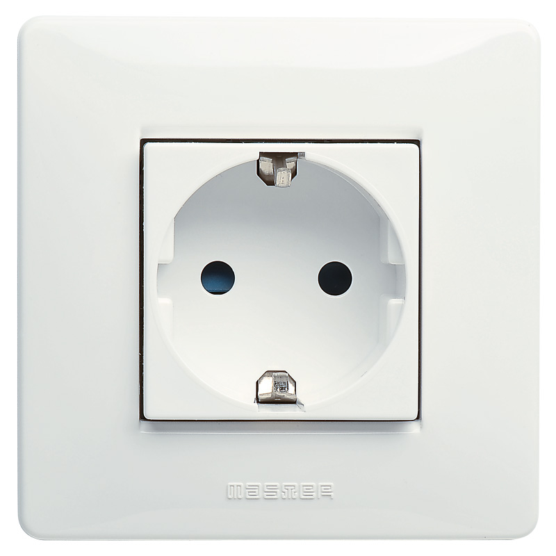 MIXMO Presa Schuko 16A 2P+T (laterale)