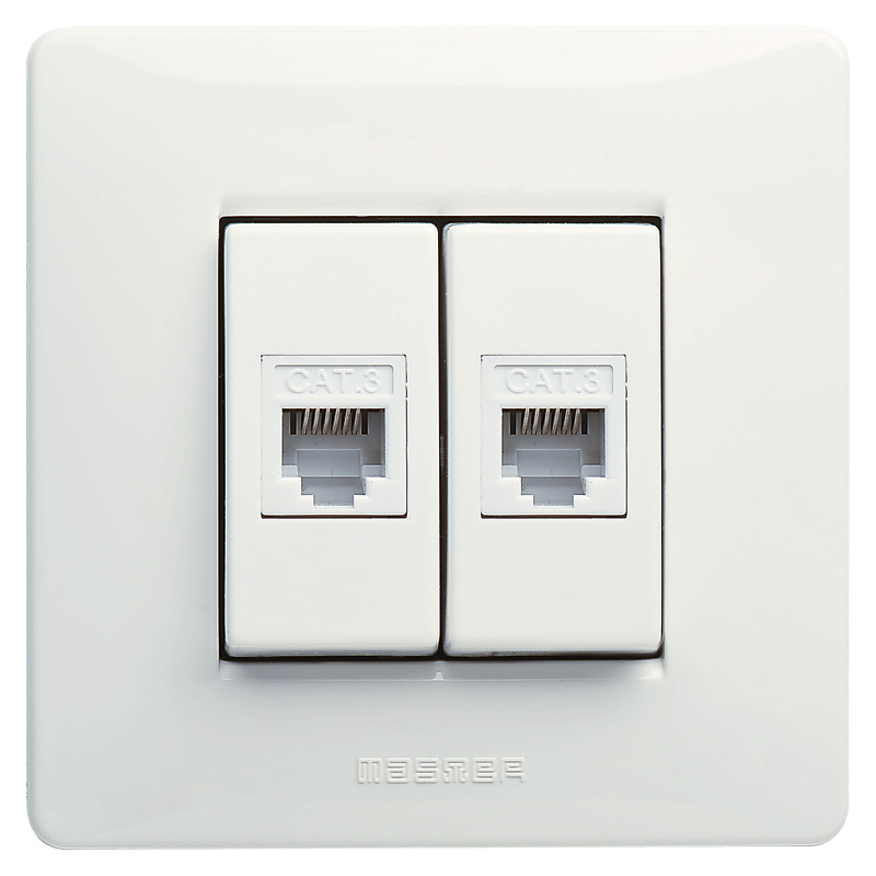 MIXMO 2 prese RJ11 plug 6P4C