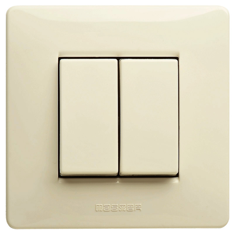 MIXMO 2 interruttori 1P 16AX Beige