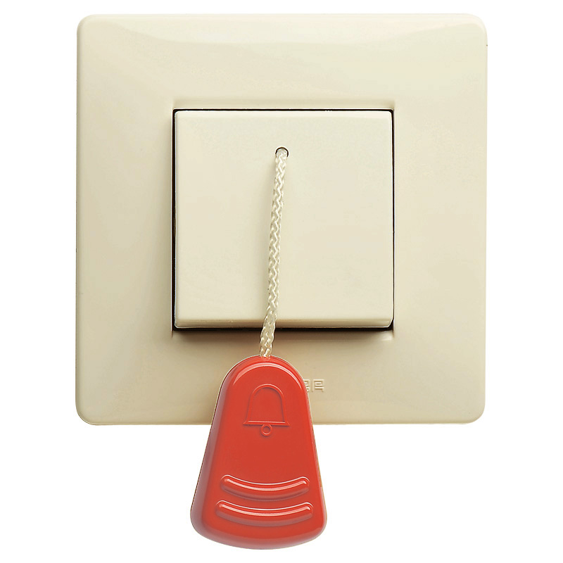 MIXMO  Pulsante Tirante 1P 16A Beige