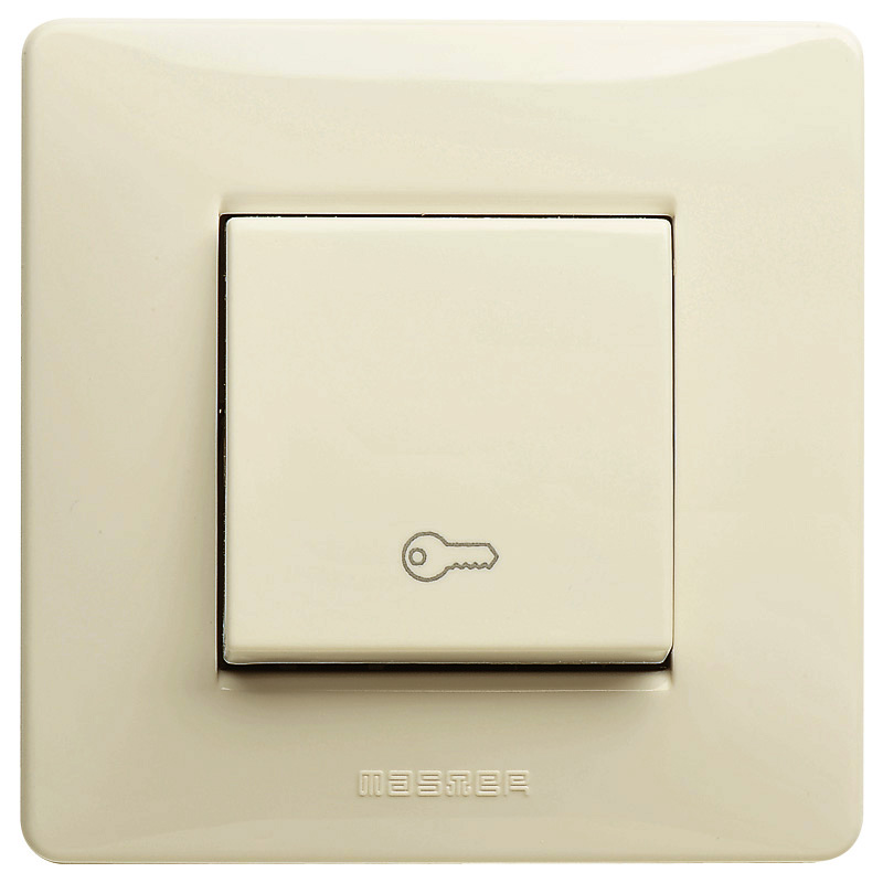 MIXMO Pulsante apriporta 1P NO 16A Beige